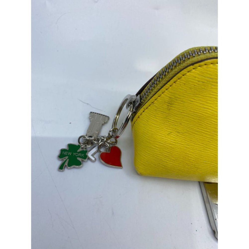 Lauren Ralph Lauren Women's Yellow Cosmetic Bag - Picture 3 of 6